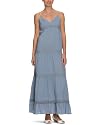 NafNaf Damen Kleid/ Lang, R23