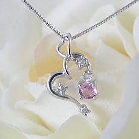 �a�����v���[���g�ɍœK�� �s���N�T�t�@�C�A �o�[�X�f�[�X�g�[�� �n�[�g�y���_���g�_�C�������h�l�b�N���X (�P�[�X�@�i���ۏ؏��t )K18WG [K18�z���C�g�S�[���h]