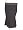 BLUMARINE A Line Elastic Ruffle Skirt in Black