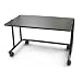 60" Anthrocart Computer Table in Black