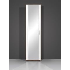 Dielenm�bel Schrank Garderobenschrank Walnuss/wei� Kikk
