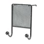 Fellowes 75903 Mesh Partition Additions Coat Hook, Black