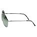 zeroUV - Large Metal Aviators Mirrored Aviator Sunglasses