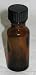 Amber Glass Bottle 1/2 oz