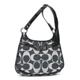 �R�[�`(COACH)�E�V�����_�[�o�b�O-HAMPTONS SIGNATURE-13292BK/WT�y���s�A���i�z
