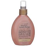 Organix Ever Straight Brazilian Keratin Therapy Flat Iron Spray, 6 Ounce