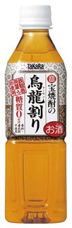 【2ケース特価】　宝　ウーロン割りペット　500ｍｌ×48本（2ケース）