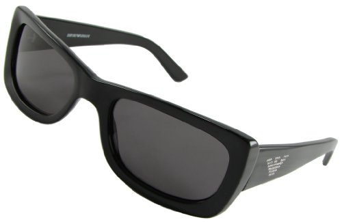 Emporio Armani Sunglasses, 9069/S, Black Frame/ Grey Lenses/ Crystals