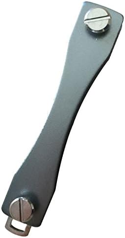 TRIAGLE Compact Smart Key Holder Built to Last May be Expanded to Hold 2-10 Keys Fits Different Colors Plus Extended Edition! - Extension Included (Slate)