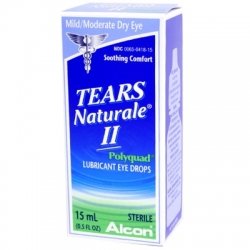 Tears Naturale II Polyquad Lubricant Eye Drops 15ml