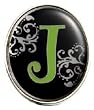 Finders Key Purse Letter J Key Chain