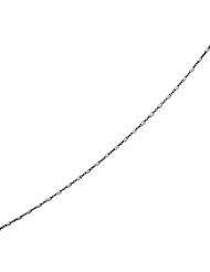 sterling silver and ruthenium plated 20" 1.4mm polish diamond cut cable and bar chain with lobster clasp 20 inches long