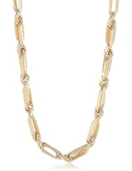 Duragold 14k Yellow Gold Rope Milano Shape Chain Necklace, 18"
