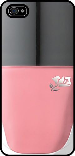 Nail Polish Pink, Funny Iphone 5 Hard Case Black