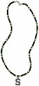 Michigan State Spartans Men's Wood Bead Necklace