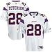 Adrian Peterson Jersey: Reebok White Replica #28 Minnesota Vikings Jersey - X-Large