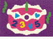 kids and infants educational toys item: BIRTHDAY CAKE CREPE RUBBER PUZZLE