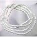 Collares de Cuentas Santeria Orisha Eleke Elekes Collar, EK-107 - Obatala White