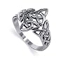 Sterling Silver 40 x 30mm Double Triquetra Celtic &hellip Gem Avenue