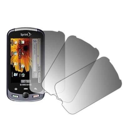 3 Pack of Premium Crystal Clear LCD Screen Protectors for Samsung Moment M900