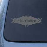 MRS CULLEN - Twilight - Vinyl Car Decal Sticker #1469 | Vinyl Color: Silver
