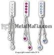 DANGLING SWIMSUIT JEWELRY OR3A- PINK