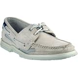 Sebago Ladies Clovehitch Bone Nubuck Navy Boat by Sebago