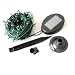 Solar 1 set 100/102 WHITE LED String Lights Outdoor-8 Function-Looks Great in Trees or on a Deck