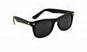Blues Brothers Wayfarer Dark Black Sun Glasses - Black