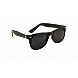 Blues Brothers Wayfarer Dark Black Sun Glasses - Black