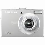 Samsung L100 8.1MP Digital Camera with 3x Optical Zoom (Silver)