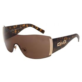 DOLCE & GABBANA D&G 8039 502/73 HAVANA PLASTIC SUNGLASSES