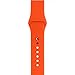 Apple Watch Band, Perman Sports Comfort Smooth Silicone Replacement Smart Watch Bracelet Strap Band Watchband for Apple Watch 42mm Orange