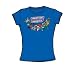 Search : The Justice League Here They Come Juniors S/S T-shirt in Royal by DC Comics