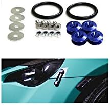 Black Finish JDM Quick Release Fasteners For Car Bumpers Trunk Fender Hatch Lids Kit by HonestDeal