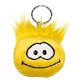 Disney Club Penguin Yellow Puffle Keychain by Disney