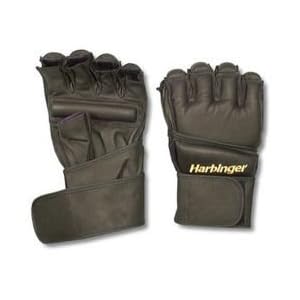 Click here to buy Harbinger 320 Bag Glove WristWrap (Black).