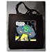 Londons Times Funny Aliens Cartoons - Telemarketing Aliens - Tote Bags