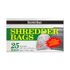 Webster Shredder Bags, Box Of 25