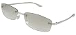 Christian Dior 3613S 70B Fashion Sunglasses, Rhodium Frame/ Light Grey Fade Lenses