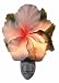 Flowers of Light Night Lights Hummingbird & Hibiscus