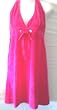 Raya Sun Terry Halter Dress in 7 colors. Missy sizes S-XL