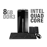 Gateway DX4820-03 Desktop Computer - Intel Core 2 Quad Q8300 2.50GHz, 8GB DDR3, 1TB HDD, DVDRW, Intel GMA X4500, Vista Home Premium 64