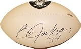 Bo Jackson Autographed/Hand Signed Oakland Raiders Logo Football