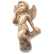 Angel - Olive wood (14.5x8x4 cm or 5.7x3.2x1.6")