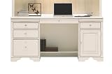 Louis Louis Computer File Desk White Pearl