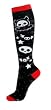 Skelanimals Socks Diego the Bat Black and Red Socks