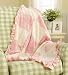Cocalo Novelty Textured Patchwork Blanket - Pink and Cocoa