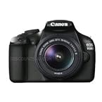 Canon EOS 1100D (with 18-55mm IS Kit) DSLR Camera with 12.2MP and 2.7 inch Screen (Black)