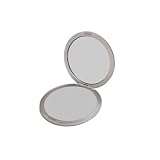 Swissco Round Compact Mirror 4" 1X/5X Extra Flat